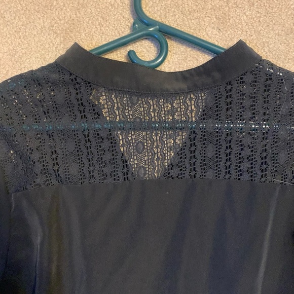 Size large black dress or tunic. Very cute lace detail! - Picture 8 of 8